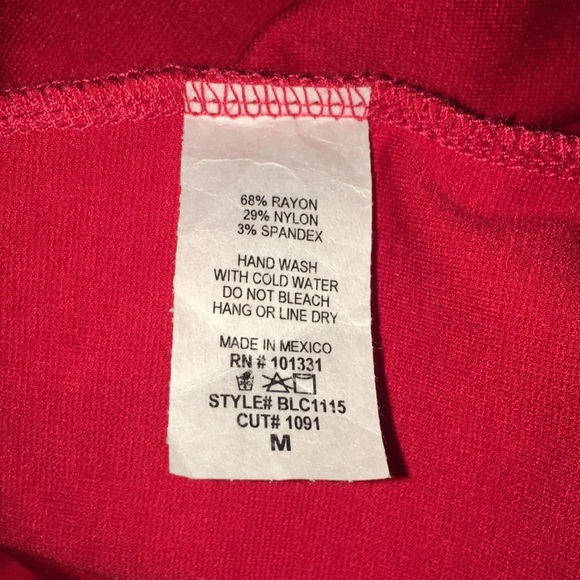 Charlotte Russe red midi tank dress - Picture 7 of 7